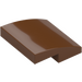 LEGO Reddish Brown Slope 2 x 2 Curved (15068)