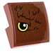 LEGO Reddish Brown Slope 2 x 2 Curved with Eye on Left Side  Sticker (15068)
