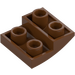 LEGO Reddish Brown Slope 2 x 2 x 0.7 Curved Inverted (32803)