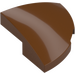 LEGO Reddish Brown Slope 2 x 2 x 0.7 Curved Round Quarter (5852)