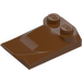 LEGO Reddish Brown Slope 2 x 3 x 0.7 Curved with Wing (47456 / 55015)