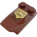 LEGO Reddish Brown Slope 2 x 3 x 0.7 Curved with Wing with Cow Horn Sticker (47456)