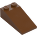 LEGO Reddish Brown Slope 2 x 4 (18°) (30363)