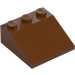 LEGO Reddish Brown Slope 3 x 3 (25°) (4161)