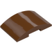 LEGO Reddish Brown Slope 4 x 6 Curved with Cut Out (78522)