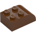 LEGO Reddish Brown Slope Brick 2 x 3 with Curved Top (6215)