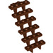 LEGO Reddish Brown Staircase 7 x 4 x 6 Open (30134)