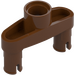 LEGO Reddish Brown Technic Connector with Hole and 2 Pins (15461 / 46189)