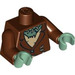 LEGO Roodachtig Bruin The Monster Torso (973 / 88585)
