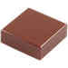 LEGO Brun rougeâtre Tuile 1 x 1 avec rainure (3070 / 30039)