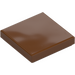 LEGO Reddish Brown Tile 2 x 2 with Groove (3068)