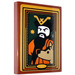 LEGO Reddish Brown Tile 2 x 3 with Picture of Wizard with a Dog Sticker (26603)