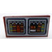 LEGO Reddish Brown Tile 2 x 4 Inverted with Books in a Closet Sticker (3395)