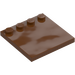 LEGO Reddish Brown Tile 4 x 4 with Studs on Edge (6179)