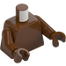 LEGO Roodachtig bruin Torso met Armen en Handen (73403 / 76382)