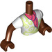 LEGO Reddish Brown Trevor Friends Torso Male (38558 / 92815)