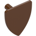 LEGO Reddish Brown Triangular Shield (Short) (3846)