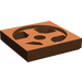 LEGO Reddish Brown Turntable 2 x 2 Plate Base (3680)