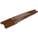 LEGO Reddish Brown Wedge 4 x 16 Triple Curved (45301 / 89680)
