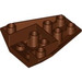 LEGO Brun rougeâtre Coin 4 x 4 Tripler Inversé sans renforts de tenons (4855)