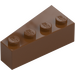 LEGO Červenohnědá Klín Kostka 2 x 4 Pravá (41767)