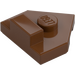 LEGO Reddish Brown Wedge Plate 2 x 2 Angled with Center Stud (27928)