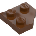 LEGO Reddish Brown Wedge Plate 2 x 2 Cut Corner (26601)