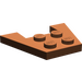 LEGO Rötlich-braun Keil Platte 3 x 4 ohne Bolzenkerben (4859)