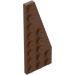 LEGO Rötliches Braun Keil Platte 3 x 8 Flügel Rechts (50304)