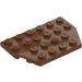 LEGO Reddish Brown Wedge Plate 4 x 6 without Corners (32059 / 88165)