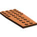 LEGO Brun rougeâtre Coin assiette 4 x 9 Aile sans encoches pour tenons (2413)