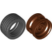 LEGO Reddish Brown Wheel Rim Ø30 x 20 with No Pinholes, with Reinforced Rim with Tire, Low Profile, Wide Ø43.2 X 22 ZR