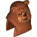 LEGO Reddish Brown Wicket Ewok Head (11987 / 86441)