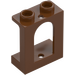 LEGO Reddish Brown Window Frame 1 x 2 x 2 with Arched Opening (90195)