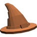 LEGO Rötlich-braun Wizard Hut mit glatter Oberfläche (6131)