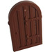 LEGO Reddish Brown Wood Door with hinges for 30044 (3347 / 94161)