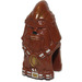 LEGO Roodachtig bruin Wookiee Hoofd met Warrior Kleding (52872)