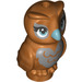 LEGO Reddish Copper Owl with Silver Patches and Turquoise Beak (67888 / 67895)