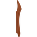 LEGO Reddish Copper Sword with Curved Tip and Axle (11305)