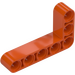 LEGO Roodachtig oranje Balk 3 x 5 Krom 90 graden, 3 en 5 Gaten (32526 / 43886)