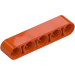 LEGO Reddish Orange Beam 5 (32316 / 41616)