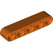 LEGO Reddish Orange Beam 5 (32316 / 41616)