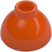 LEGO Reddish Orange Brick 1.5 x 1.5 x 0.7 Round Dome Hat (37840)