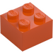 LEGO Reddish Orange Brick 2 x 2 (3003)