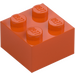 LEGO Reddish Orange Brick 2 x 2 (3003 / 6223)