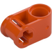 LEGO Reddish Orange Cross Block 90° 1 x 2 (Axle/Pin) (6536 / 40146)