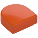 LEGO Reddish Orange Tile 1 x 1 Half Oval (24246 / 35399)