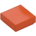 LEGO Rouge Orangé Tuile 1 x 1 avec rainure (3070 / 30039)