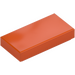 LEGO Reddish Orange Tile 1 x 2 with Groove (3069 / 30070)