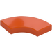 LEGO Reddish Orange Tile 2 x 2 Curved Corner (27925)